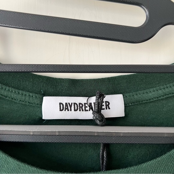 NWT Daydreamer Elton John Floral Boyfriend Tee in Vintage Green - Picture 9 of 12